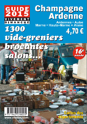 Couverture du Guide 2009 des vide-greniers et brocantes de Champagne-Ardenne