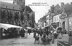 Auxonne - Place du march�
